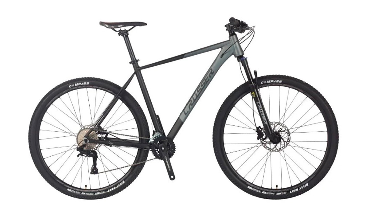 Фотографія Велосипед Crosser First MT-041 2x9 29" розмір XL рама 21 2021 Black